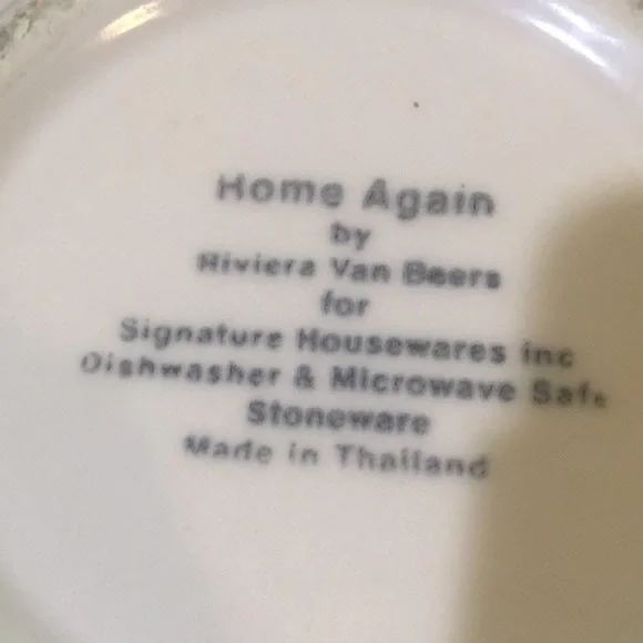 Home Again by Reviera Van Veers 12 by 6 inches Preowned by Me! - Picture 3 of 4